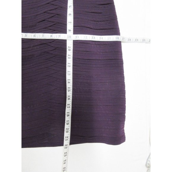 Cache purple bandage bodycon dress - Picture 11 of 12